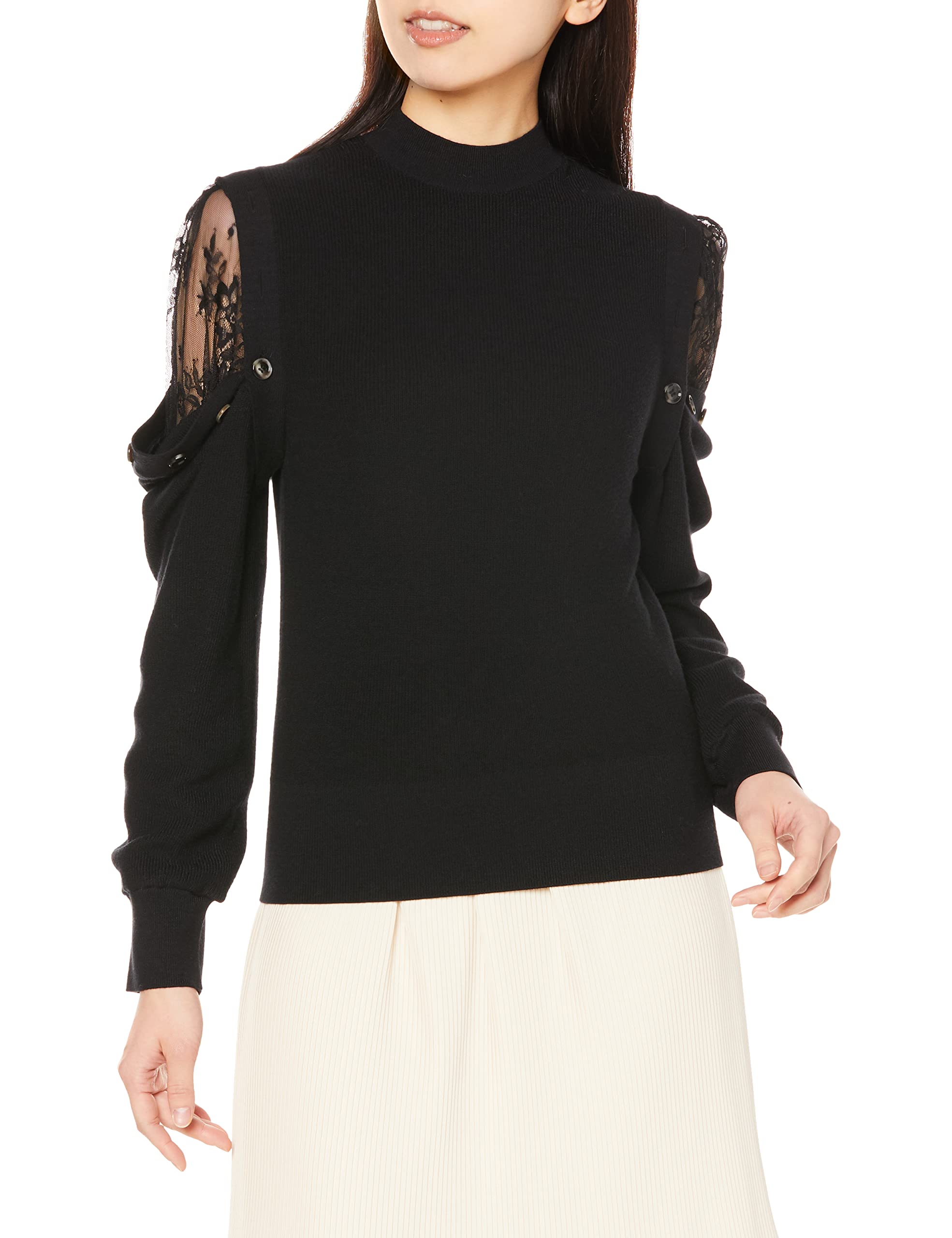 SINDIEL レース付きオフショルダー ニット SNIDEL レース付きオフショルダー ニット SNIDEL(スナイデル) オフ