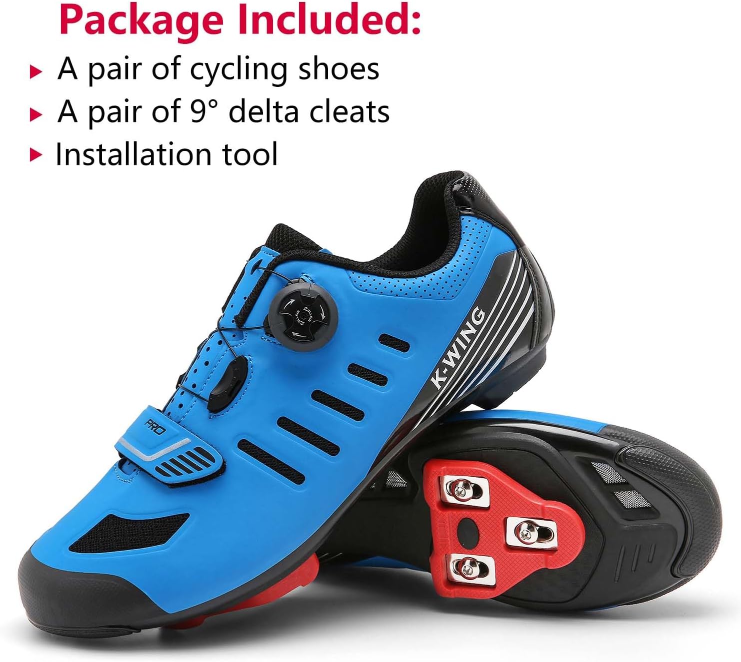 Unisex Cycling Shoes Compatible with pelaton Indoor Road Bike Shoes Mountain Bike Shoes for Men and Women Delta Cleats Clip Outdoor Pedal Bicycle Shoes MTB Shoes for Men - Image 7