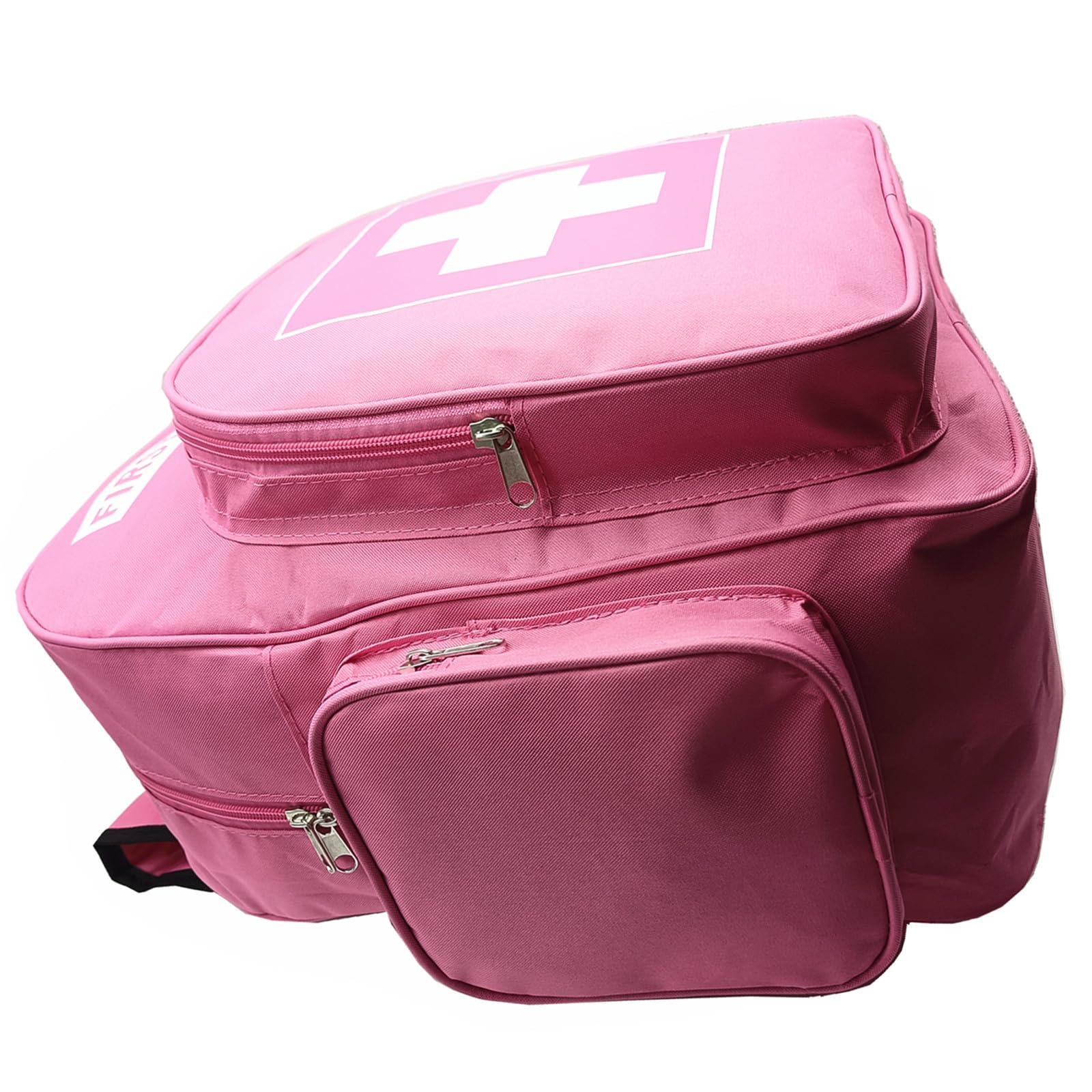 Red Emergency Sac à dos de premiers secours médical pour premiers secours Sac à dos de traitement Sac de traumatisme pour les paramètres Camping Vacances en plein air Chien Chat Voyage Route Voyage