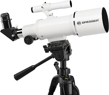 Bresser Classic 70/350 Refractor Telescope with Aluminium Mount and Smartphone Holder