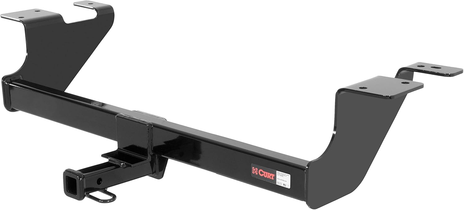 CURT 12333 Class 2 Trailer Hitch, 1-1/4-Inch Receiver, Compatible with Select Pontiac G6, GLOSS BLACK POWDER COAT