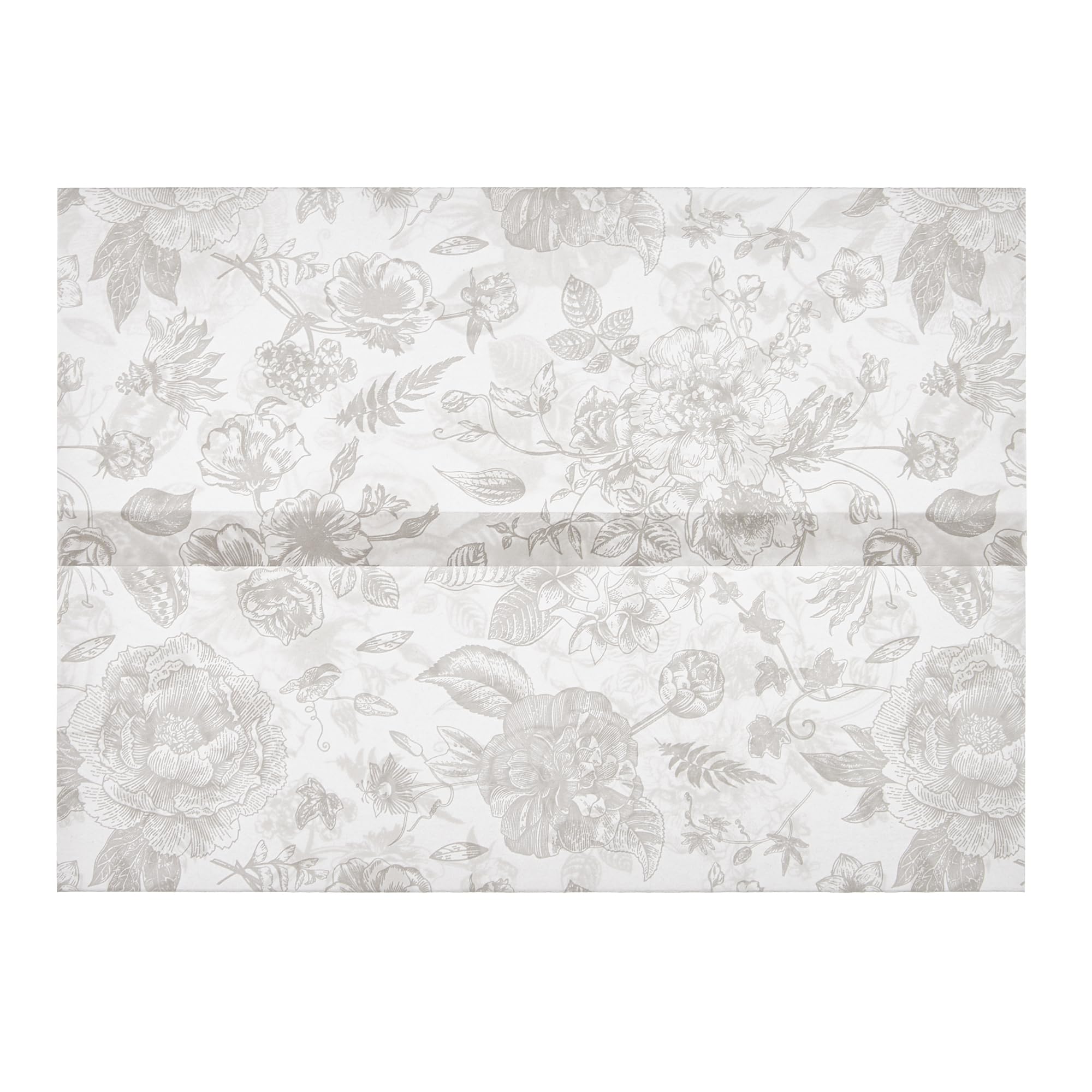 Lot de 100 vestes d'invitation en vélin pré-pliées pour invitations de 12,7 x 17,8 cm, en vélin transparent, translucides, prêtes à assembler