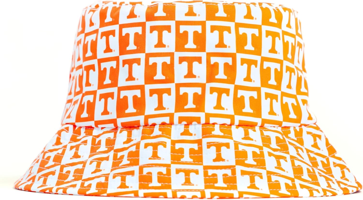 Dyme Lyfe Mens Tennessee Block Logo Bucket Hat- Orange