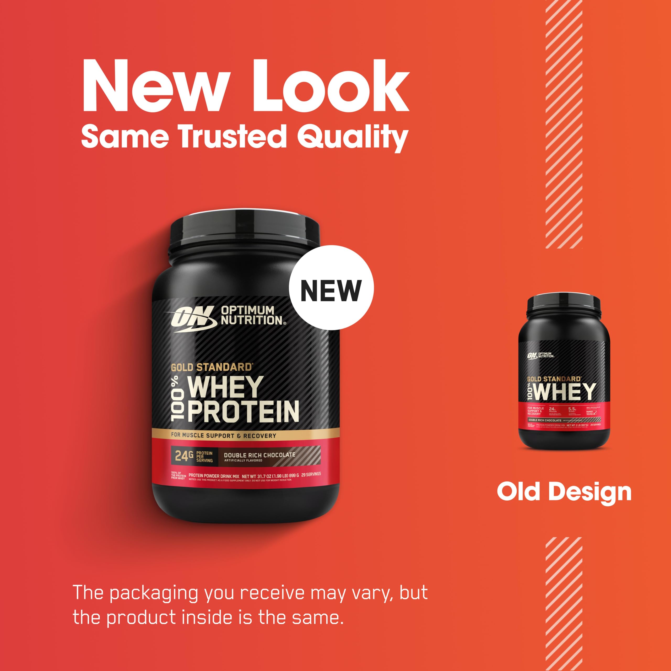 Optimum Nutrition Gold Standard 100 Whey Protein 2 Lb Optimum