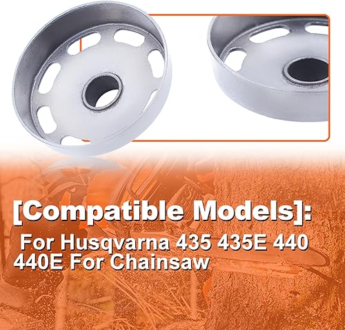 Para Husqvarna 435 435E 440 440E para motosierra, kit de tambor de embrague 325" - 7T, número de parte OEM: 503894701, reemplace el OEM con