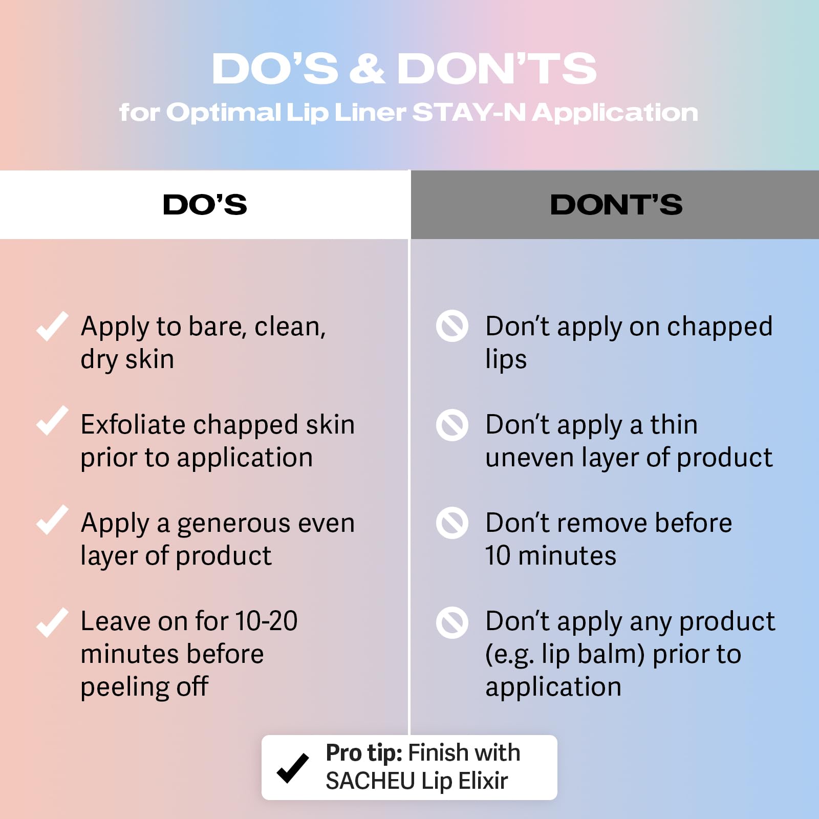 Sacheu Lip Liner Stay-N - Peel Off Lip Stain. Long Lasting Matte Lip Tattoo, Transfer Proof Lipstain Infused with Hyaluronic Acid & Vitamin E, for All Skin Types. Vegan and Cruelty-Free, getREDy