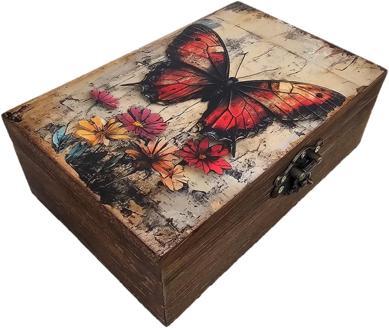 RK Collections Trinket Box Jewelry Keepsake Box | Storage Box for Girls Women | Gift Idea, Animal Lover Ornaments for Home Decor
