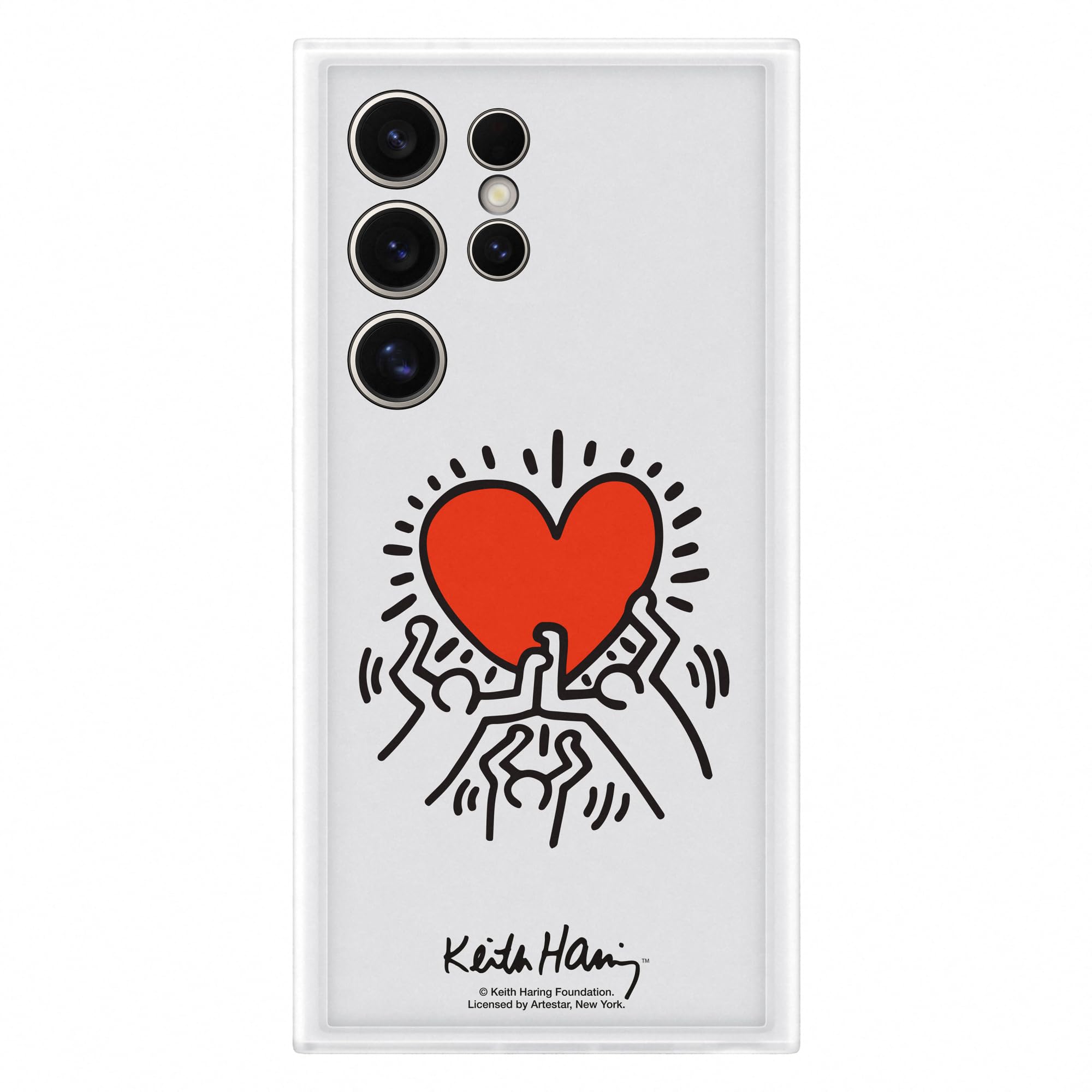 Samsung Galaxy Official S24 Ultra Flipsuit Case, White