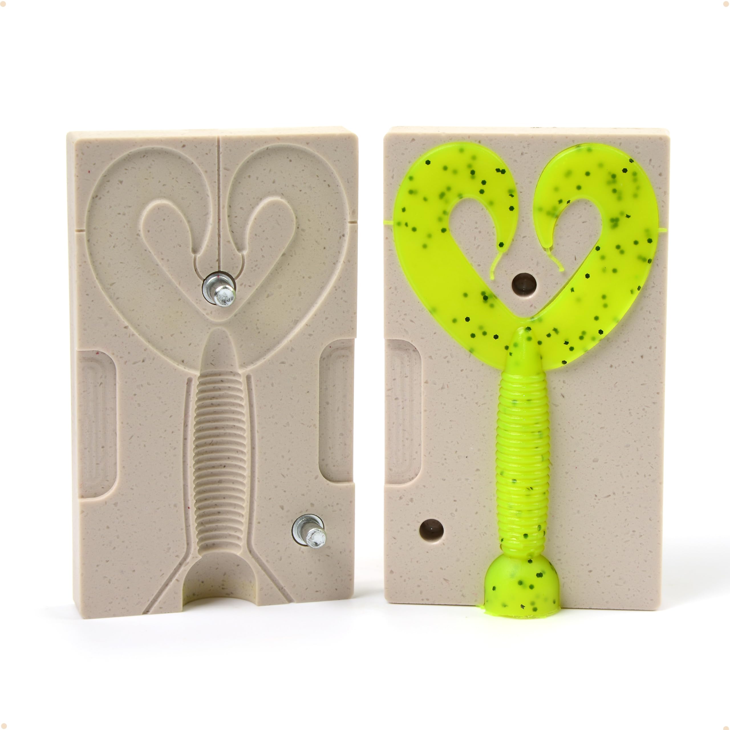 Amazon.com: Soft Plastic Molds Lure Making Injection Molds Fishing