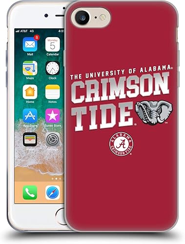 Miniatura 28 de Head Case Designs Funda de gel con logotipo oficial de la Universidad de Alabama UA [protección de grado militar] compatible con Apple iPhone 11