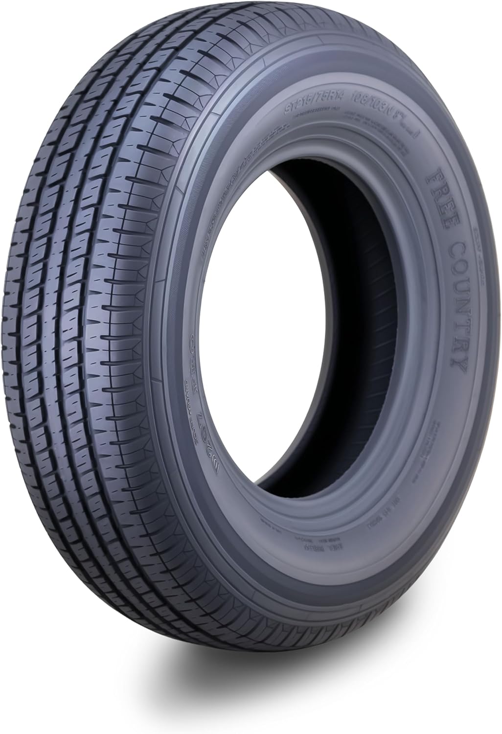 Premium FREE COUNTRY Trailer Tire ST215 75R14 / 8PR Load Range D 11136