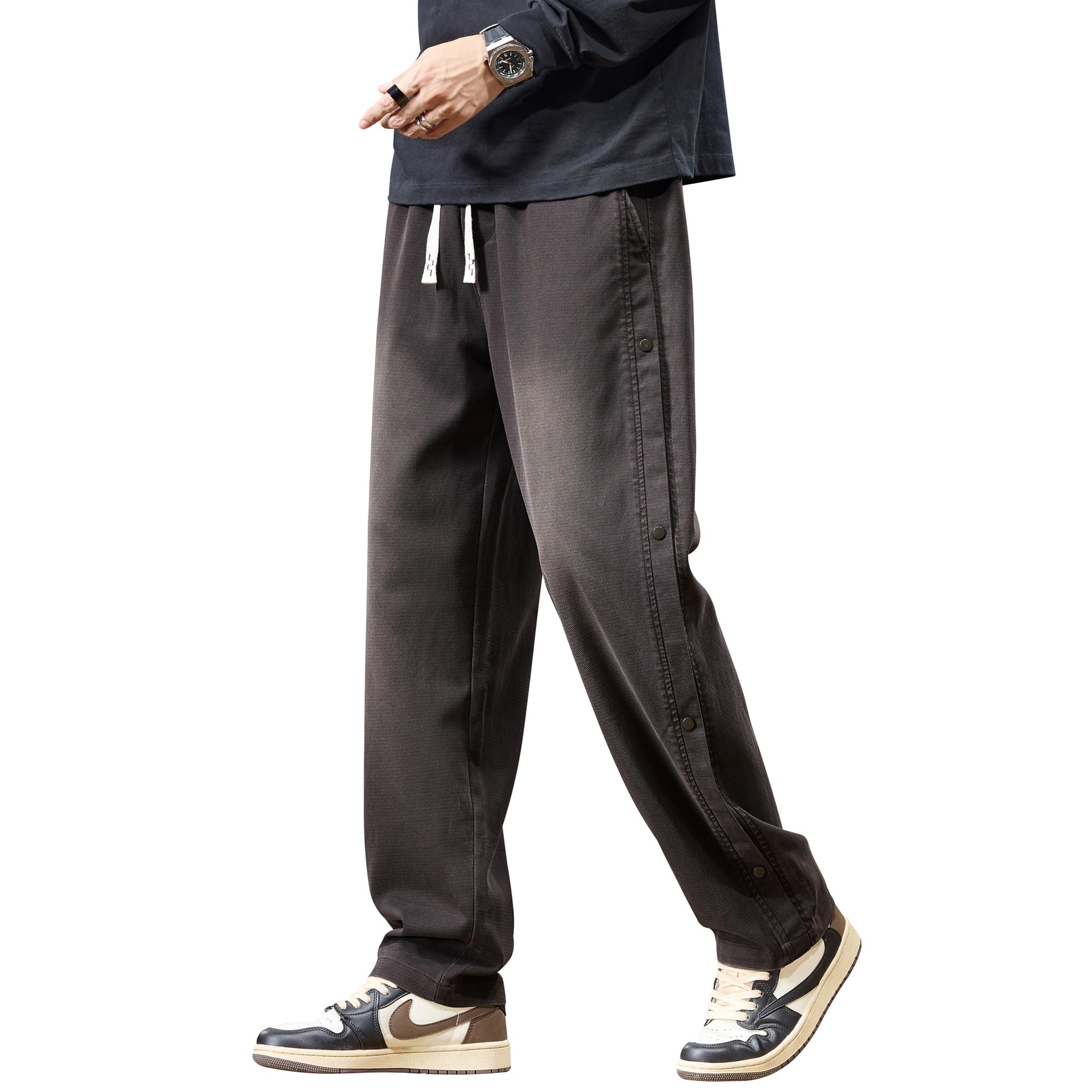 【75%OFF】【999円】 W Wonyo メンズ テンセル ワイドパンツ