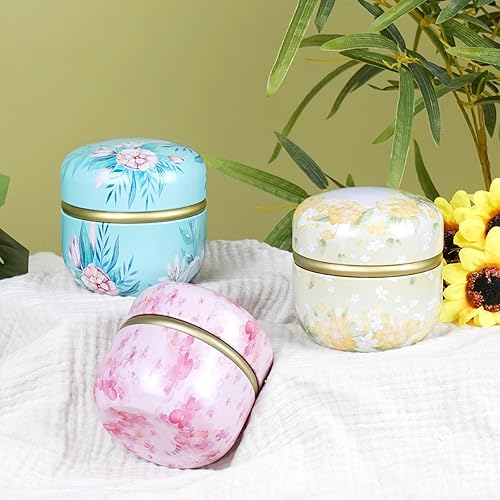 Miniatura 7 de SHIMIDO Soplo de polvo corporal y recipiente, contenedor de polvo vacío portátil de 3.15 pulgadas para polvo suelto para mujeres bebés, caja de