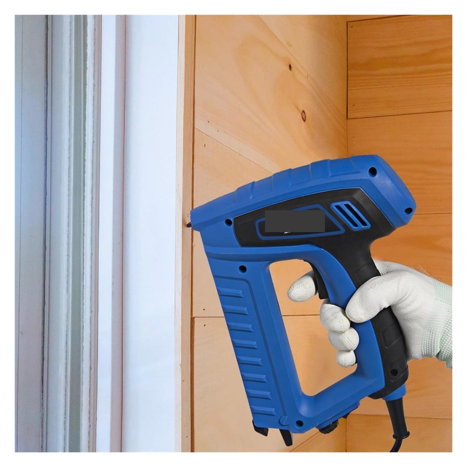 Zszywacz, Pistolet do gwoździ zszywacz elektryczny 2000W do obróbki drewna użyj bezpiecznego i szybkiego pistoletu do gwoździ narzędzie meblowe do obróbki drewna, projektów profesjonalnych