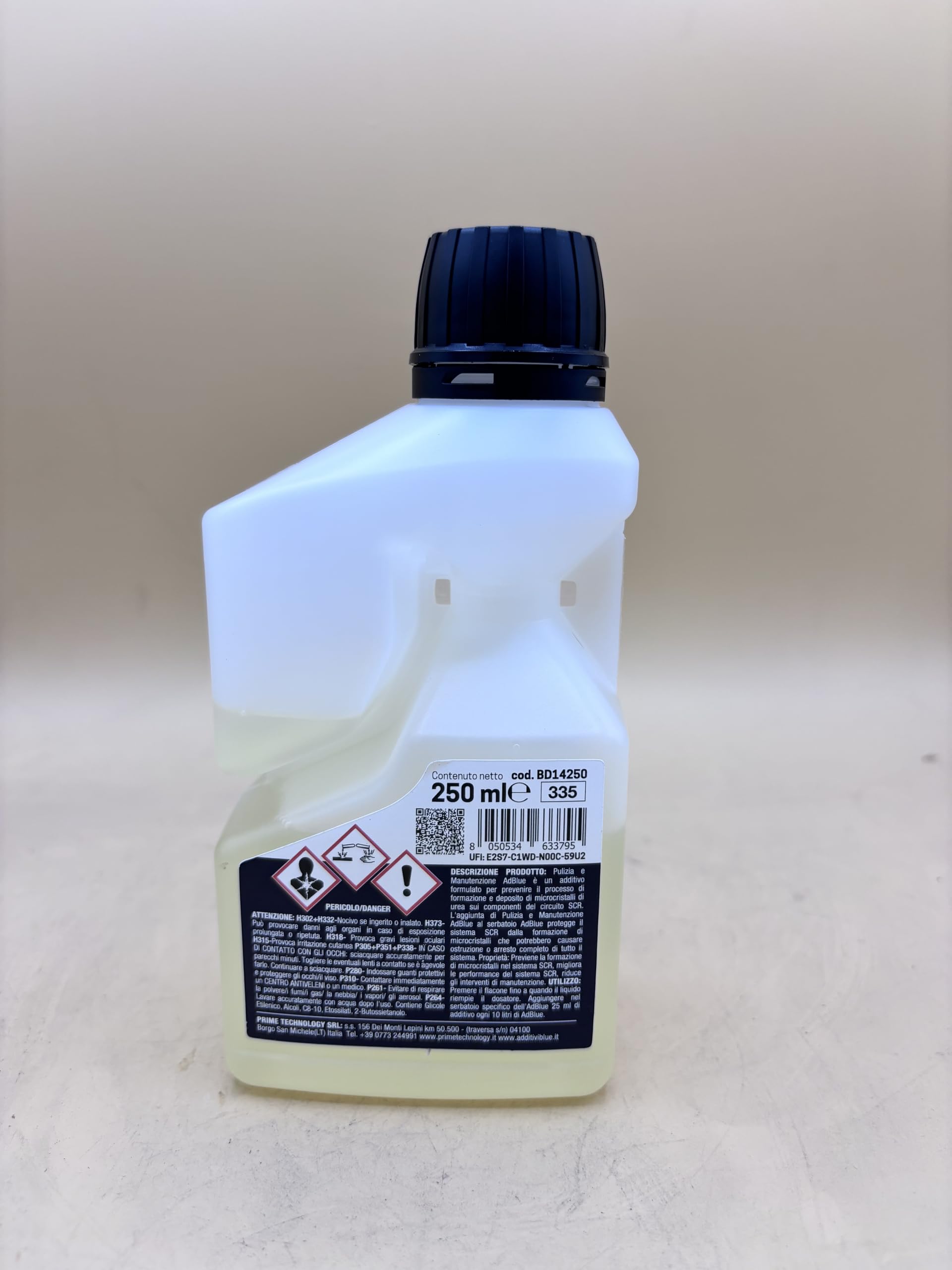 Blue Additivo AdBlue per la Pulizia e Manutenzione di Motori Diesel con Tecnologia SCR