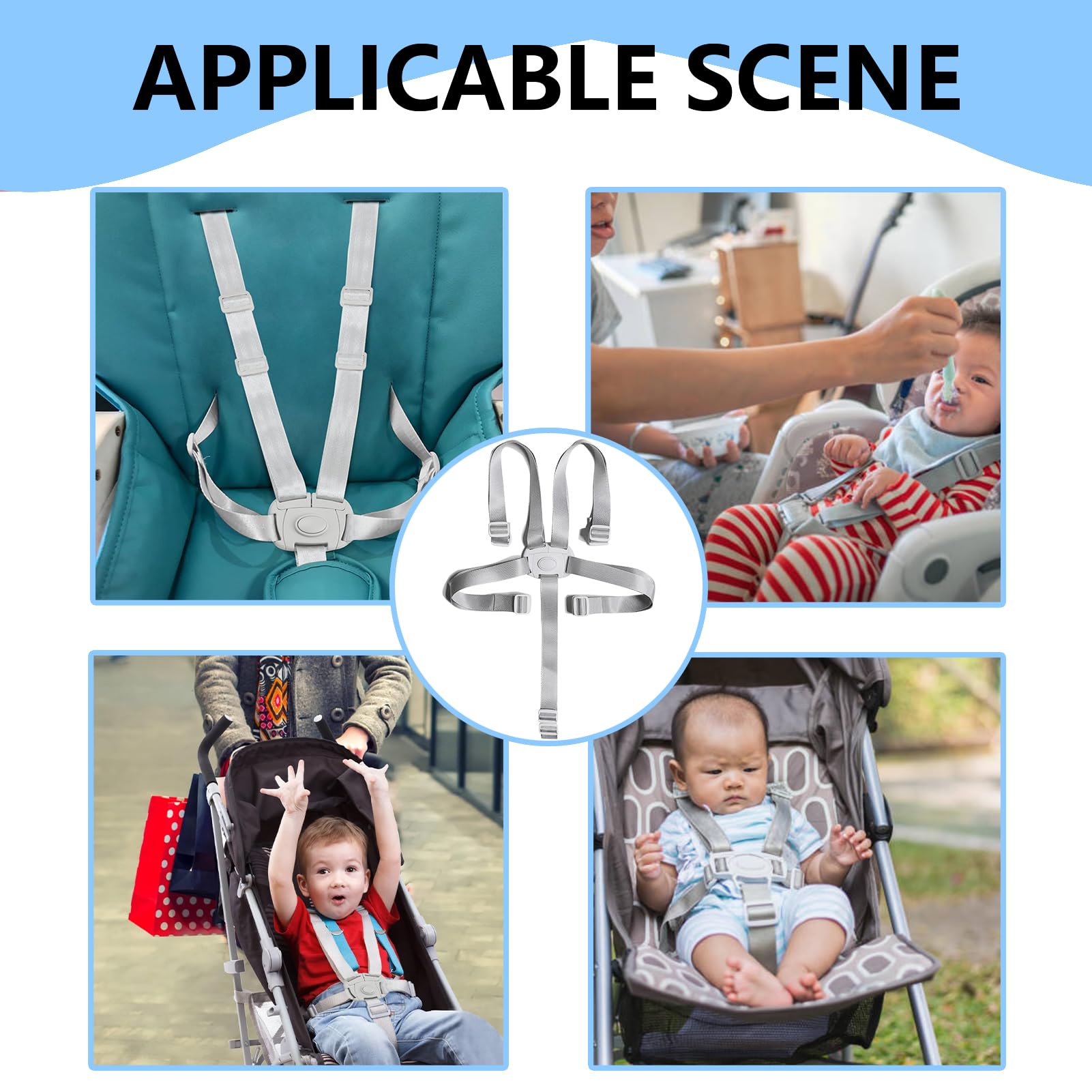 Arnes Para Sillas De Bebe Arnés Universal De Puntos Para Bebé