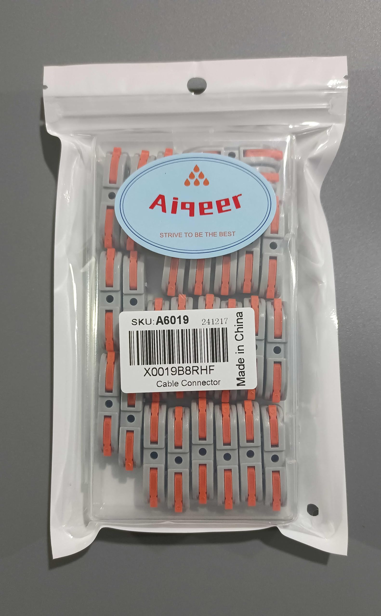 40pcs Lever Wire Nut Connectors Conductor Compact Splicing Wire Connectors Assortment Pack Lever Connector Kit 2 3 4 6 Way Butt Terminal Connectors Quick Block 2 3 Circuit Inline Splices 2 Port 5 Port G 601099515622852