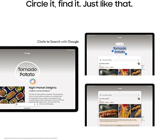 Miniatura 5 de SAMSUNG Galaxy Tab S9 FE+ Tablet Android de 12.4 pulgadas 256 GB, IP68 resistente al agua y al polvo, batería de larga duración, potente procesador,