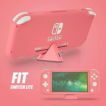 Nintendo Switch Lite コーラル 充電台付き Coral Charging Dock for Nintendo Switch lite, USB Charger