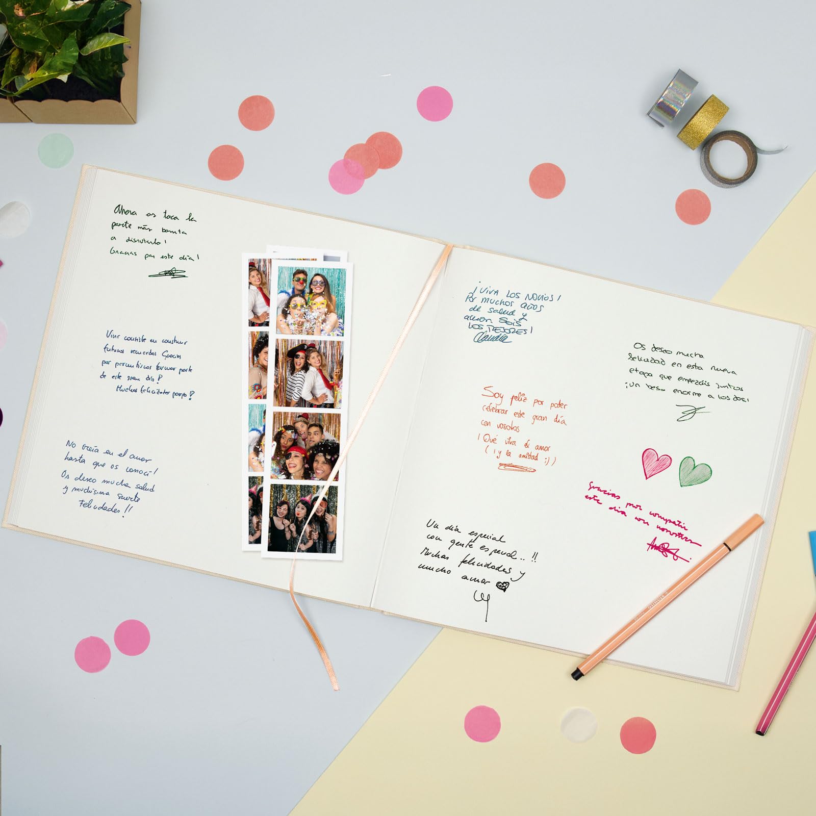 Finocam Jazz Libro de firmas | Crema