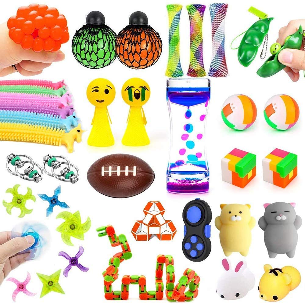 Buy Sensory Fidget Toys Set 30 Pack. Stress and AntiAnxiety Tools