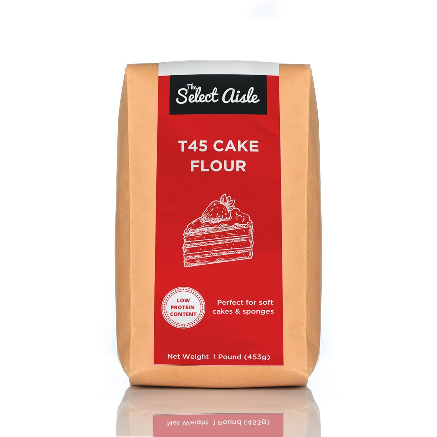 The Select Aisle T45 Cake Flour 1 pound (453g) [Speciality baking