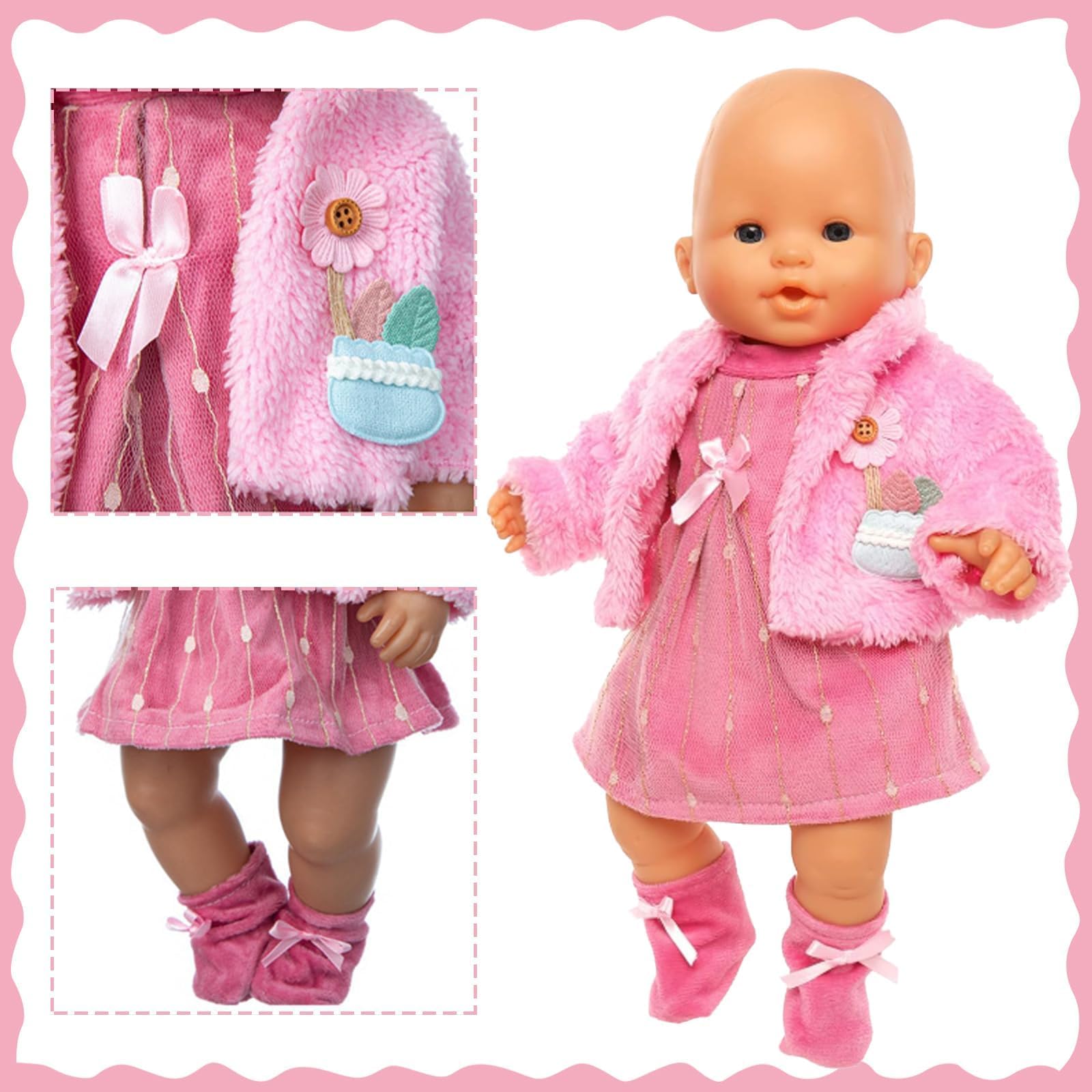 HTTDSLF Vêtements Poupée, Vêtements de Poupée, Taille 35-45 Cm