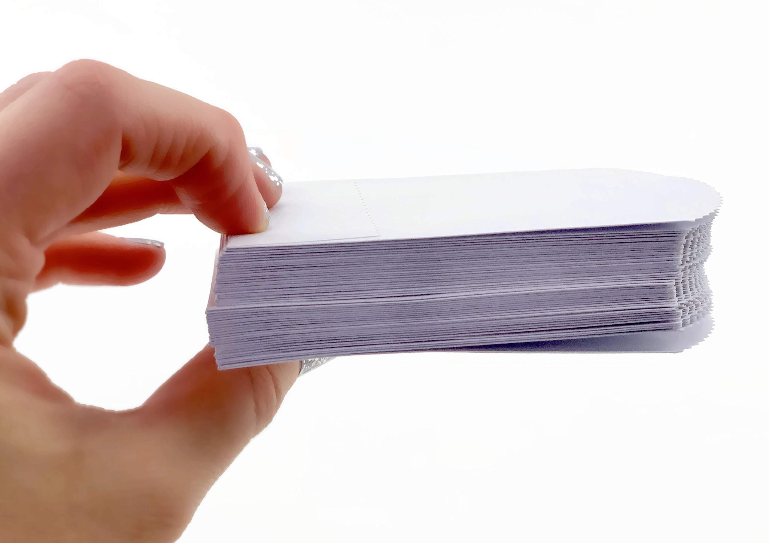 Leo 50 | 6B6 | White Paper Bags For Sweets | Bakery| Sandwiches | Fruit| Vegetables| Craft| Wedding Favours| Party Bags And Gifts| 6" X 6" 15cm X 15cm