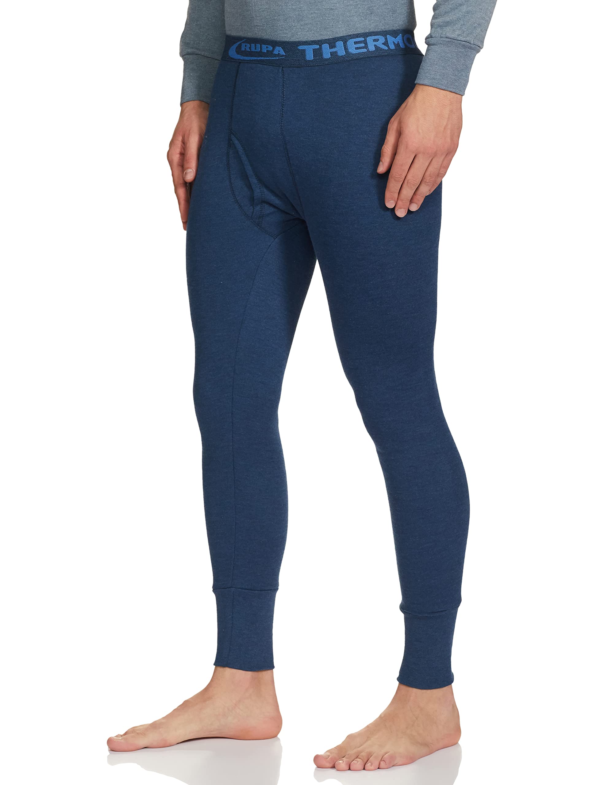Rupa Thermocot Men's Thermal Bottom (8903978496399_VOLCANO GENTS TROUSER -OE -80_Blue)