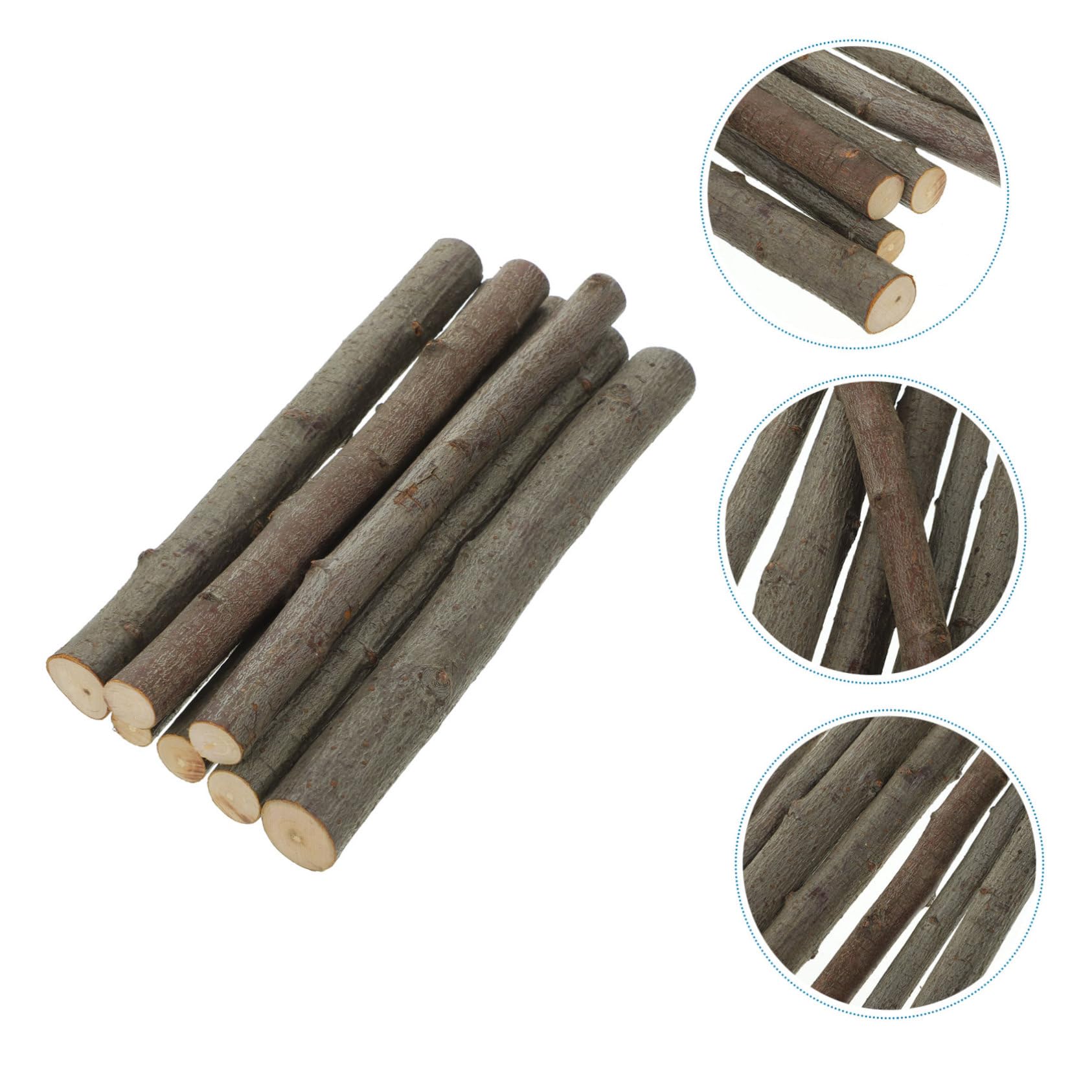 ABOOFAN 3 Juegos De Palitos De Madera De 15 Cm Para Hacer Piñas Para Niños Y Niñas Decoración Única Para Árbol De Navidad 7 Piezas X 3