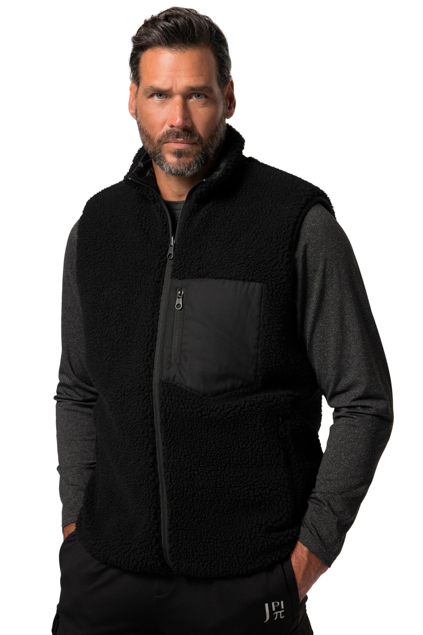 JP 1880 Wende-Weste, Outdoor, Nylon/Teddy 829716