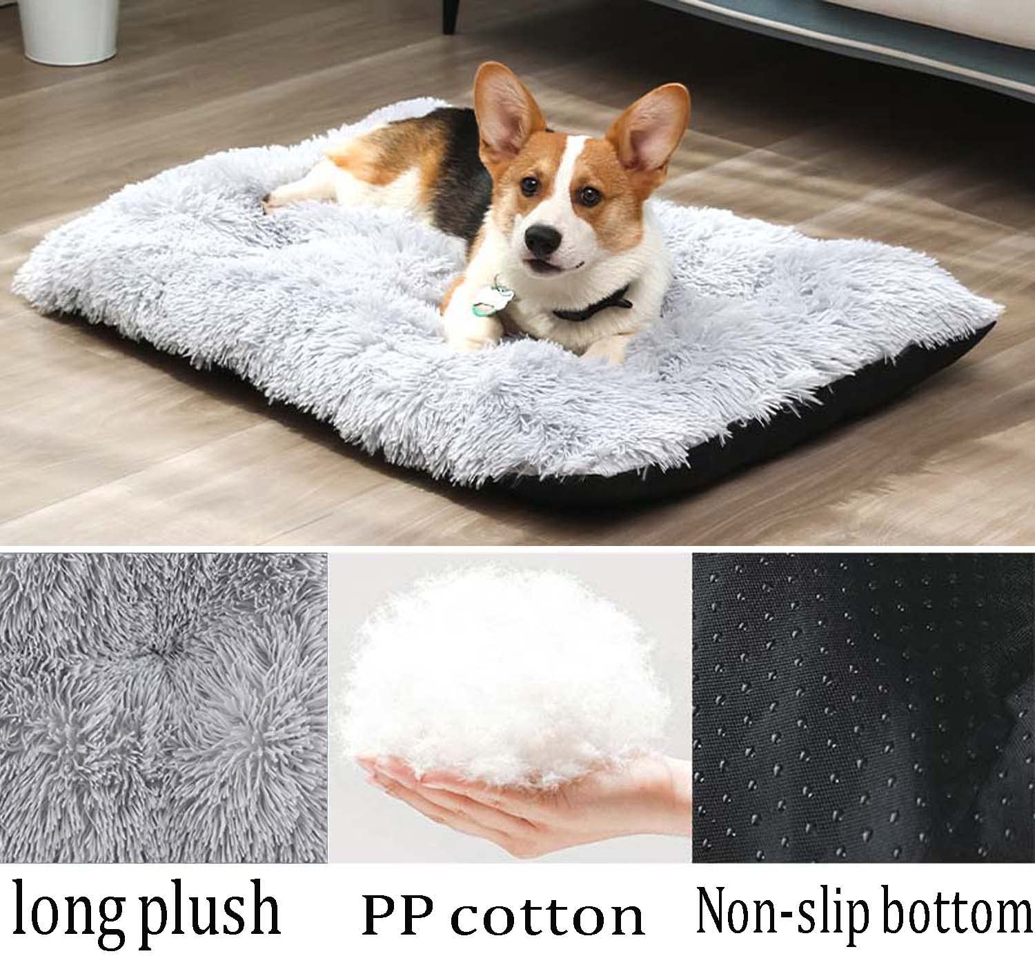Xpnit Hundebett-Matratze Größe L – 100x70x10 Cm, Waschbar, Mit Rutschfester Unterseite