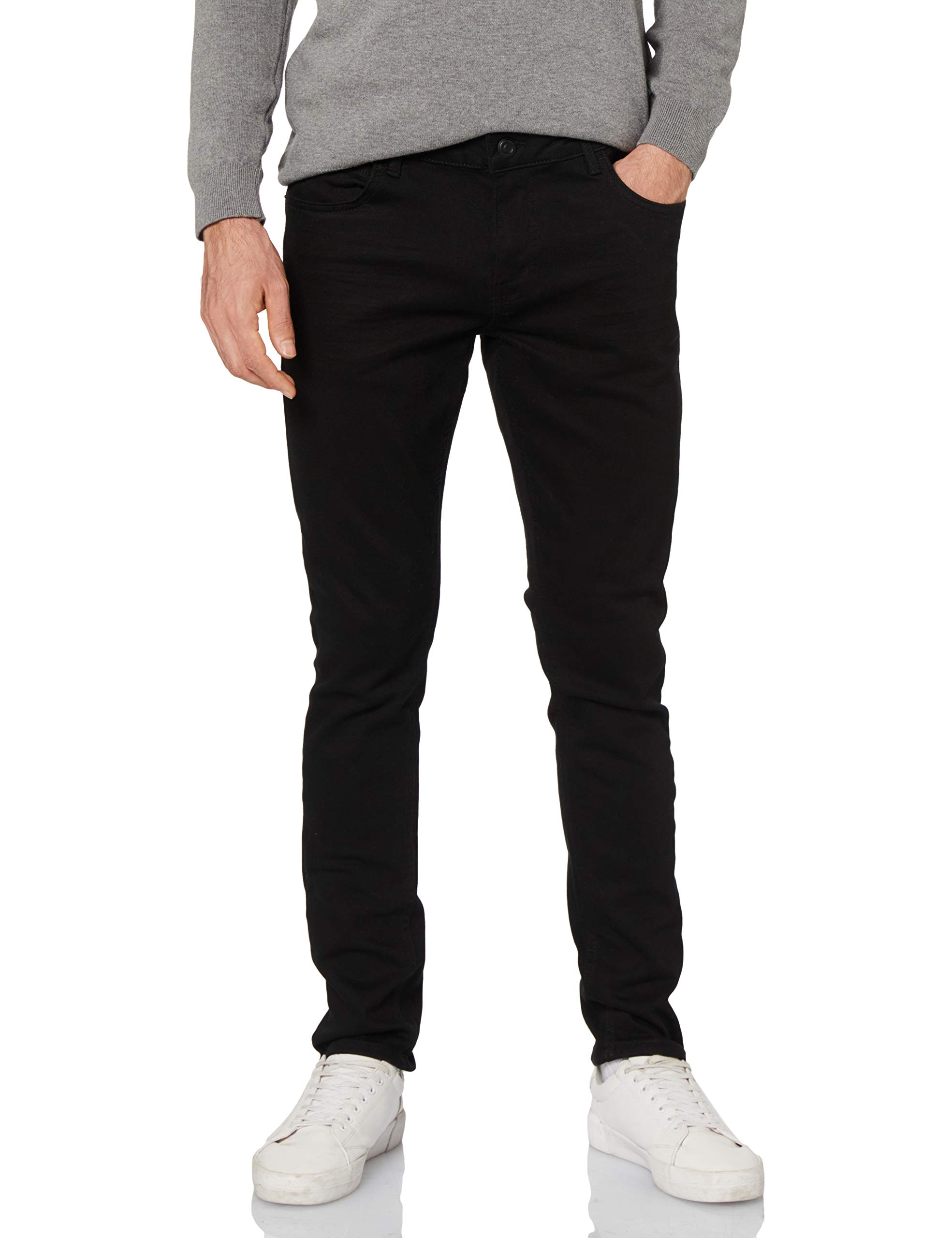 Erkek Carlo Skinny Fit Normal Bel Dar Paça Jean Pantolon