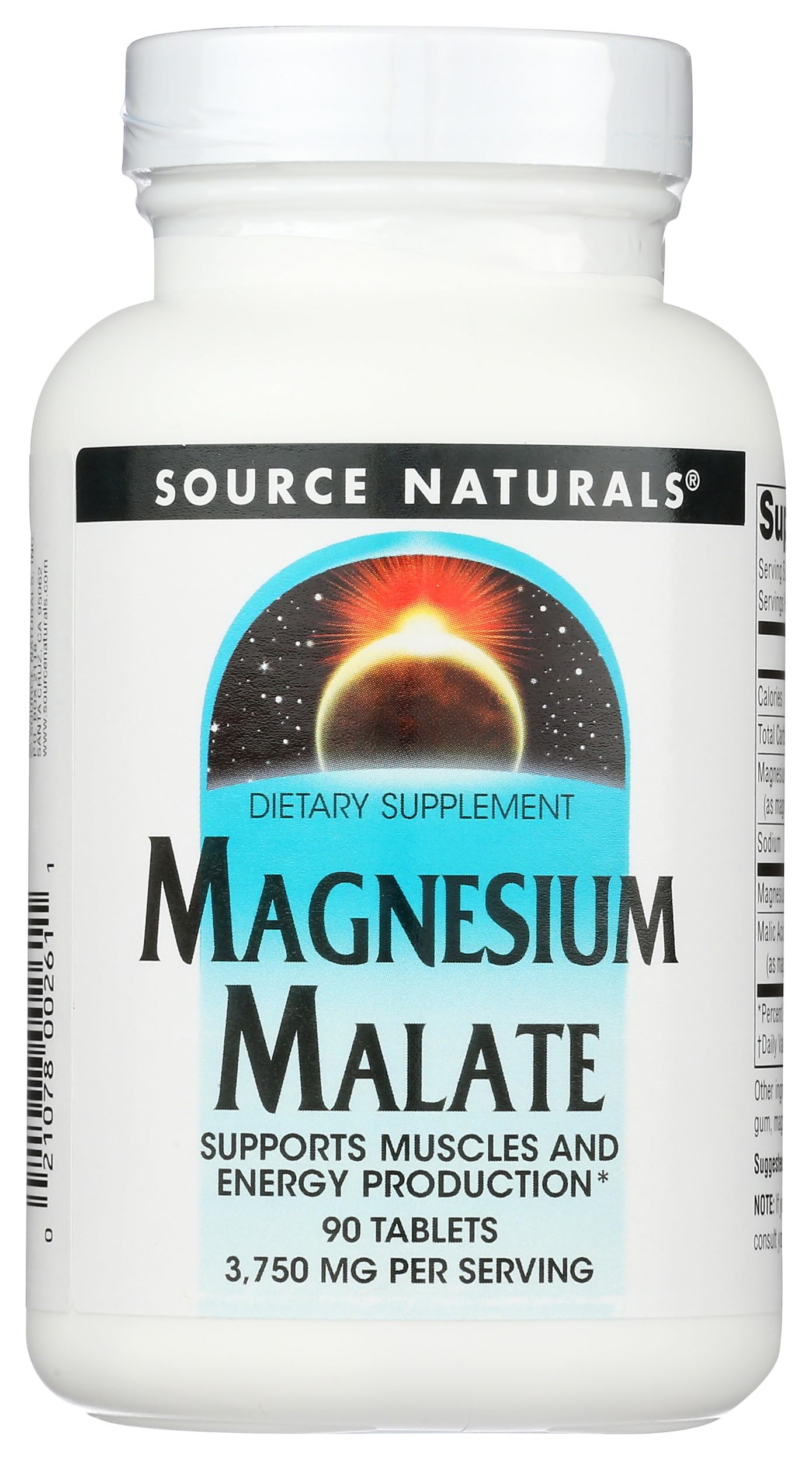 Source Naturals Magnesium Malate 3750mg, 90 CT