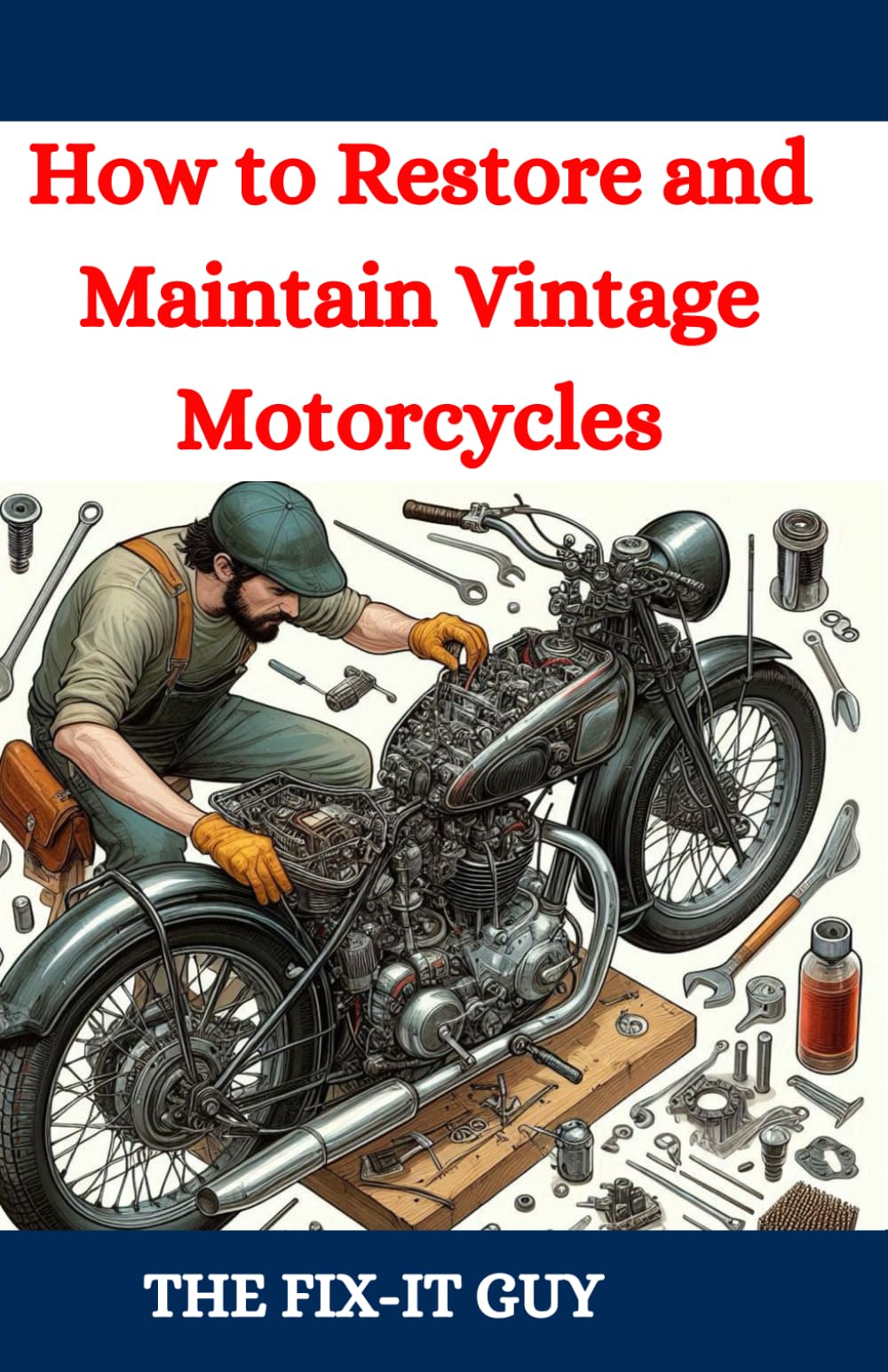 How to Restore and Maintain Vintage Motorcycles: A Comprehensive DIY Guide to Classic Bike Repair, Customization, and Troubleshooting for Enthusiasts and Collectors (The Fixers Handbook)