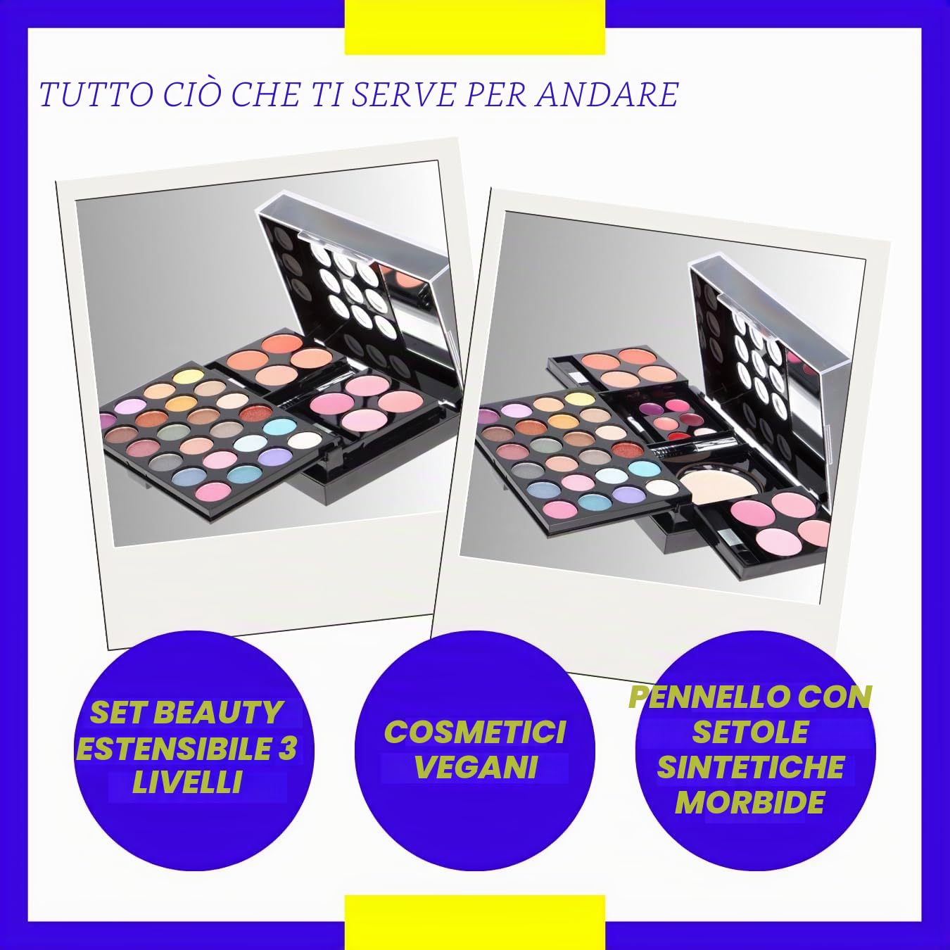 ZMILE Cosmetics Tavolozza Trucco 'All You Need To Go', Cosmetici Vegan