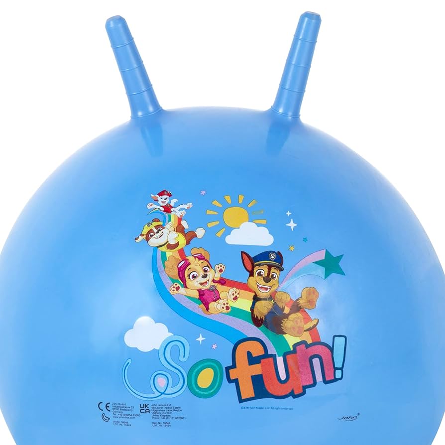Amazon.com: John 59546 Paw Patrol Space Hopper, Hopper Ball