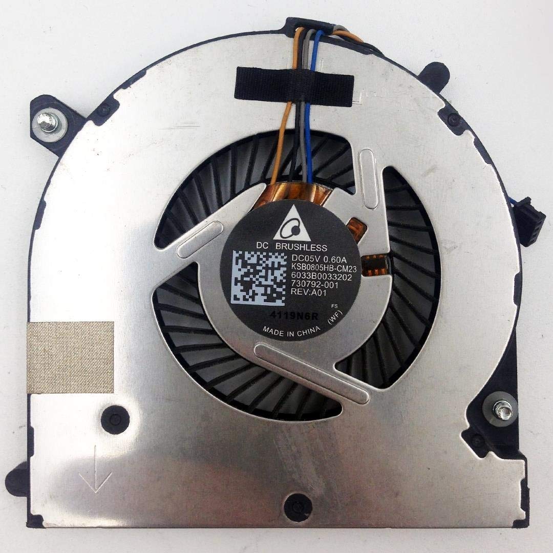 TravisLappy CPU Cooling Fan for HP Elitebook 840 850 G1 G2 ZenBook 14 Series P/N: KSB0805HB-CM23 6033B0033202 730792-001 4-Wire (B08QMD39P2) Amazon Price History, Amazon Price Tracker