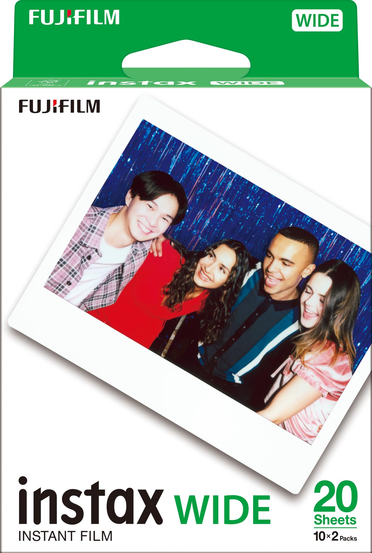Amazon | instax™ ワイドフィルム、ダブルパック、2x10、写真20枚