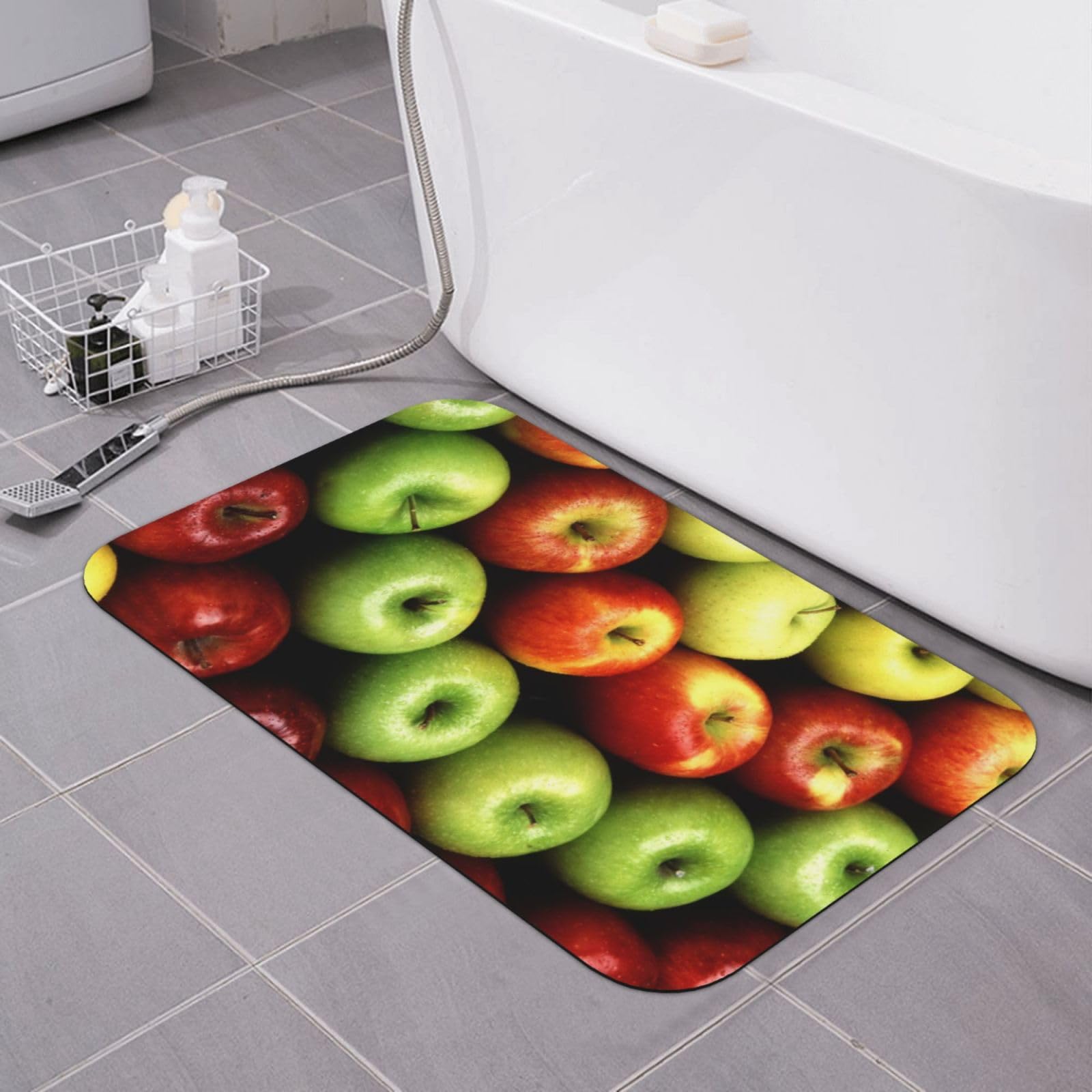 Tapis de bain antidérapant et absorbant à séchage rapide pour sol