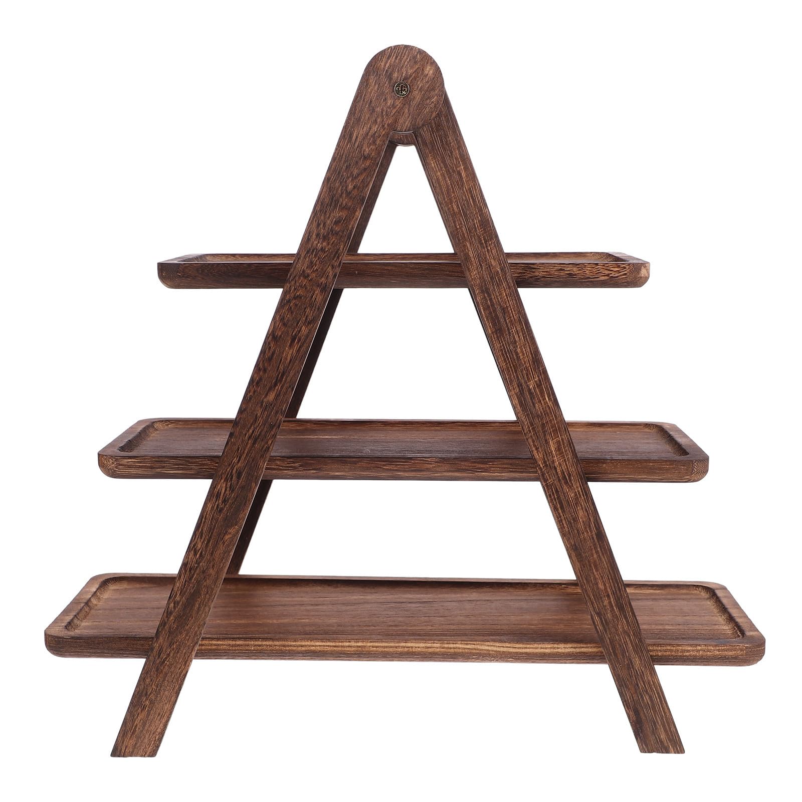 Étagère de rangement en bois à 3 niveaux Zerodeko