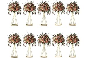 Sziqiqi Gold Centerpiece Stands