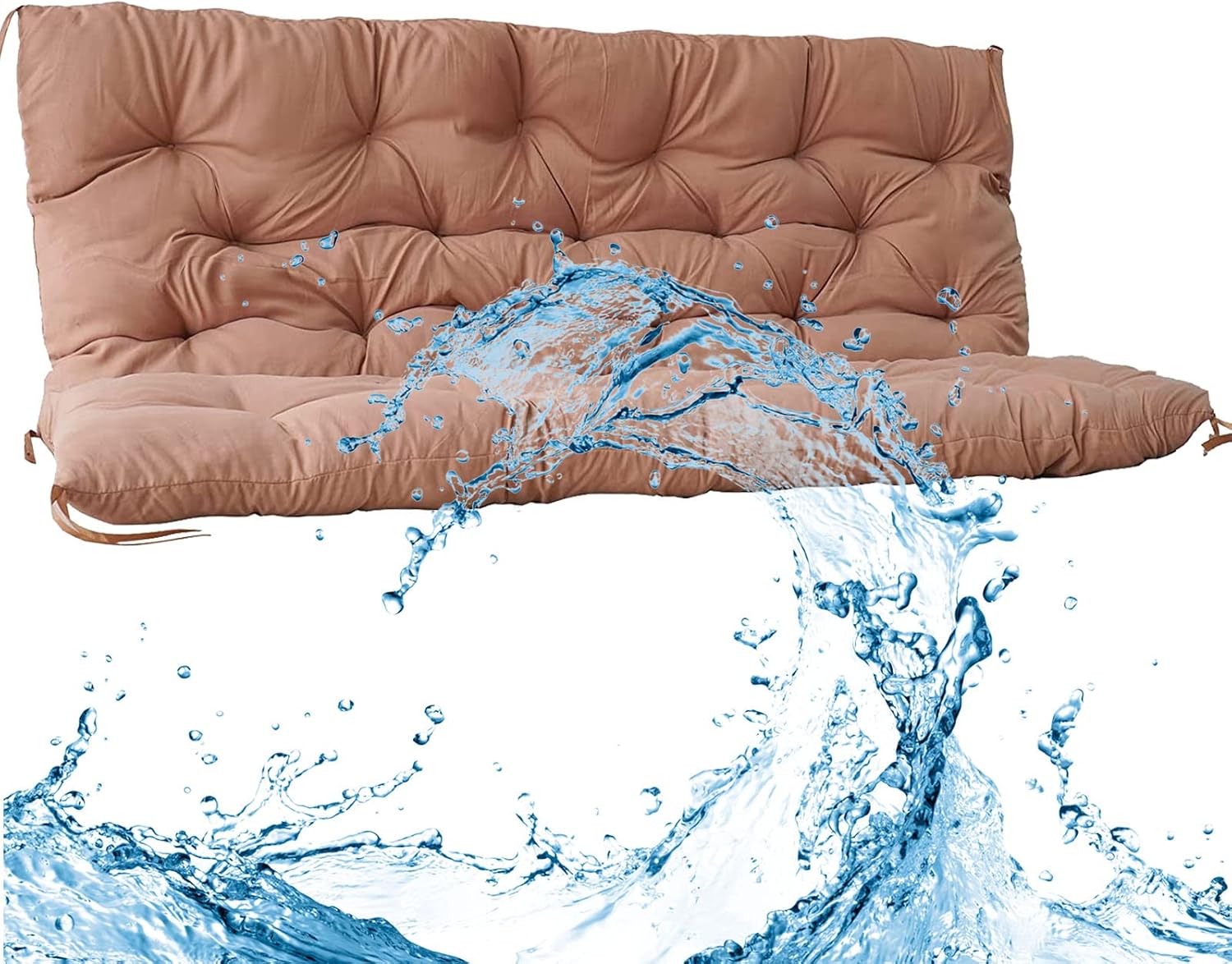 23 Seat Replacement Swing Seat Cushion, Soft Garden Bench