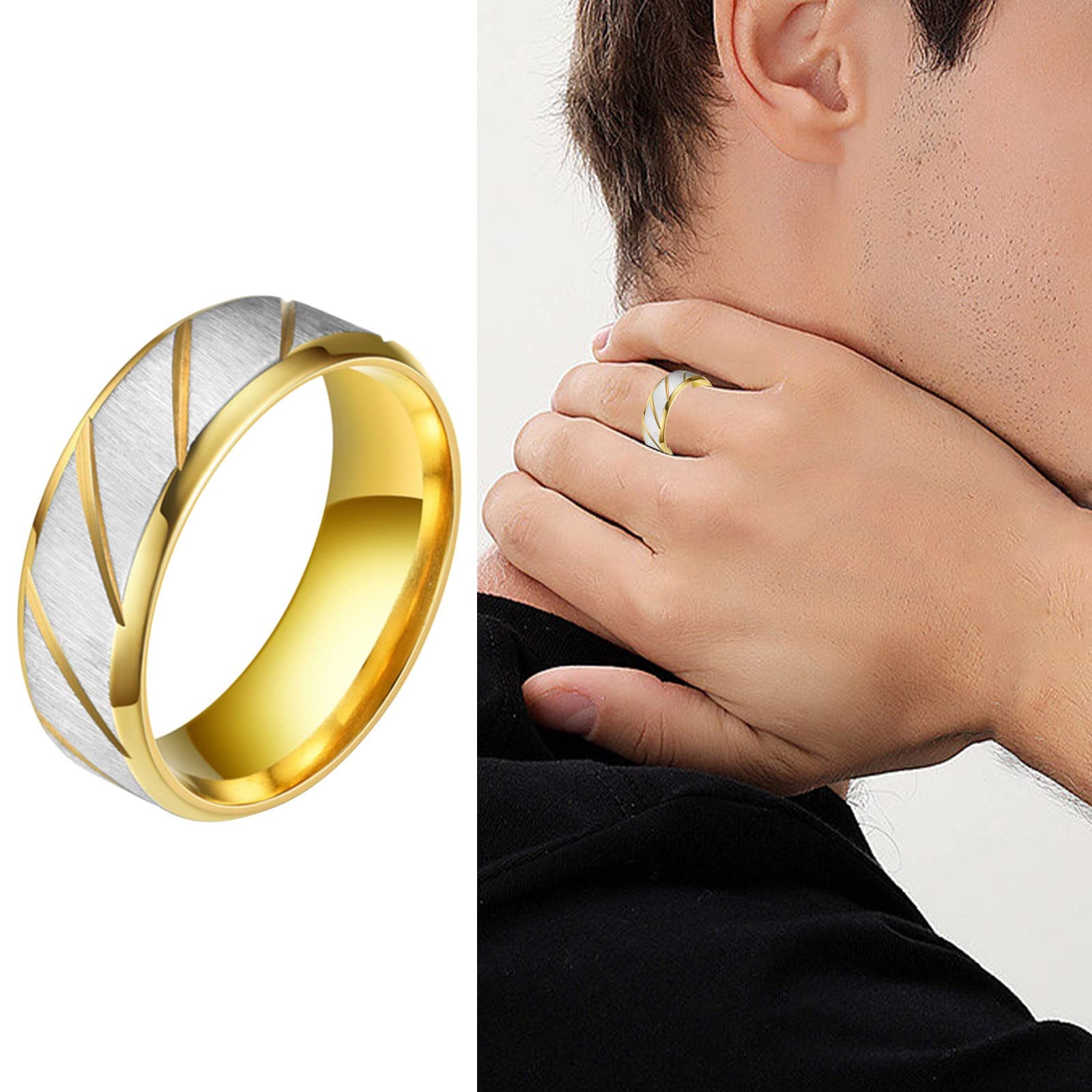 Joyeria | Acero Inoxidable, Plata Italiana 925 Y Laminado De Oro | Set