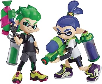 figma Splatoon DXエディション　ガール・ボーイ2個セット figma 送料無料◇再販 Splatoon スプラトゥーン 2種セット