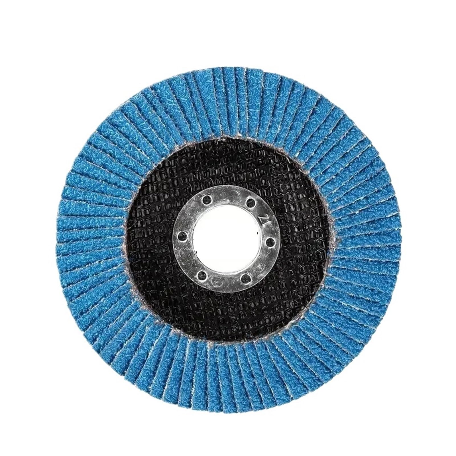 Fächerscheiben 115 mm, Winkelschleifer, Schleifwerkzeug, Körnung 40/60/80/120, Fächerscheibe aus Zirkonia, verschleißfest, Schleifwerkzeuge (1 Stück, 60 g)