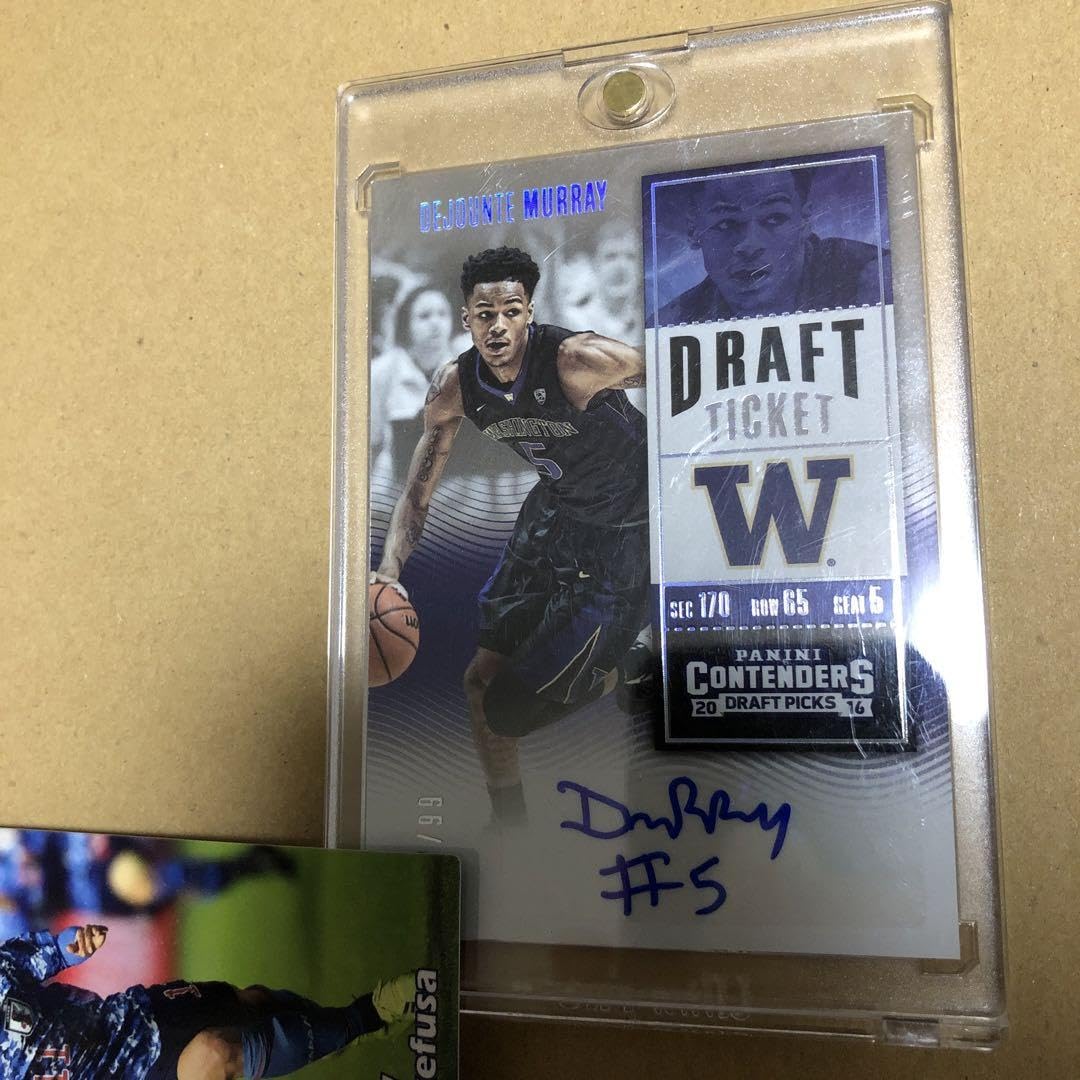 NBA Dejounte Murray サインカード　x/99 Amazon.co.jp: NBA DEJOUNTE MURRAY サインカード x 99