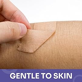 Conkote Tan Paper Surgical Tape 2 x 10 Yards, Hypoallergenic Medical Tape, 2 Rolls