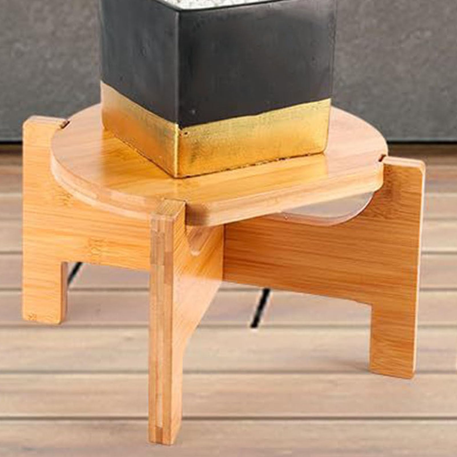 Support Distributeur De Boissons Socle Bois Pour Fontaine Robuste Table Cuisine Accessoire Comptoir Pichet