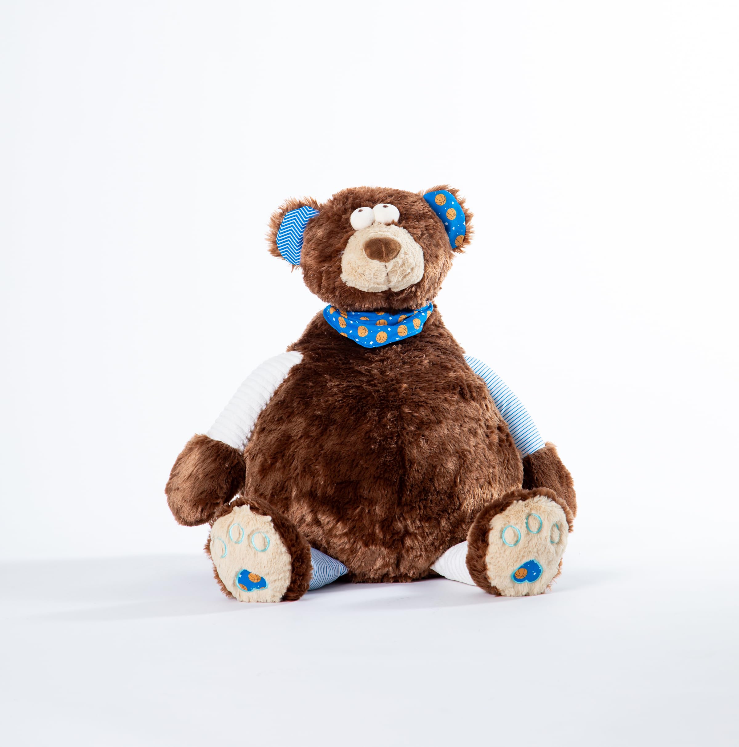 Jill Martin Binge Watching Buddy Plush Basketball Buddy Bear